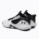Under Armour Lockdown 6 Basketball Shoes White/Grey US 11
