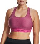 Under Armour Medium Support Crossback Bra Womens, Size 10, Pink