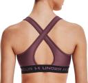 Under Armour Medium Support Crossback Bra Womens, Size 10, Pink
