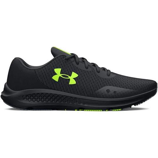 Under Armour Men's Charged Pursuit 3 Running Shoes - Black, 9.5