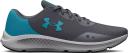 Under Armour Men's Charged Pursuit 3 Tech Running Shoes Gray 10