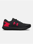 Under Armour Men's Charged Rogue 3 Reflect Running Shoes Black 11