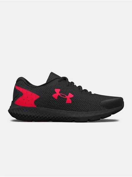 Under Armour Men's Charged Rogue 3 Reflect Running Shoes Black 11