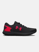 Under Armour Men's Charged Rogue 3 Reflect Running Shoes Black 12