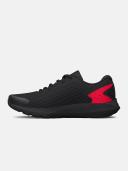 Under Armour Men's Charged Rogue 3 Reflect Running Shoes Black 12