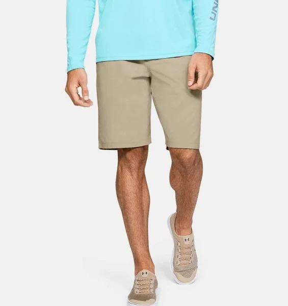 Under Armour Men's Fish Hunter Cargo Shorts Khaki 38