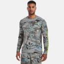 Under Armour Men's Iso-Chill Shorebreak Camo Long Sleeve Shirt M
