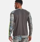 Under Armour Men's Iso-Chill Shorebreak Camo Long Sleeve Shirt M