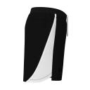 Under Armour Men's Launch 7" Shorts (Black/White/Reflective) M