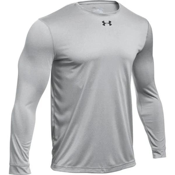 Under Armour Men's Locker 2.0 Long Sleeve - Gray, 5XL