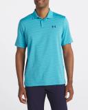 Under Armour Men's Performance 3.0 Stripe Polo Blue LG