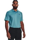 Under Armour Men's Performance 3.0 Stripe Polo Blue LG