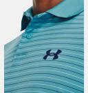 Under Armour Men's Performance 3.0 Stripe Polo Blue LG