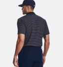 Under Armour Men's Performance 3.0 Stripe Polo Blue LG