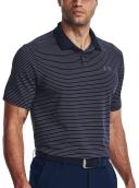 Under Armour Men's Performance 3.0 Stripe Polo Blue LG