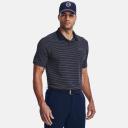Under Armour Men's Performance 3.0 Stripe Polo Blue LG
