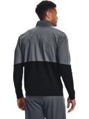 Under Armour Men's Pique Track Jacket Gray XL