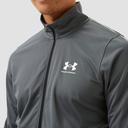 Under Armour Men's Pique Track Jacket Gray XL