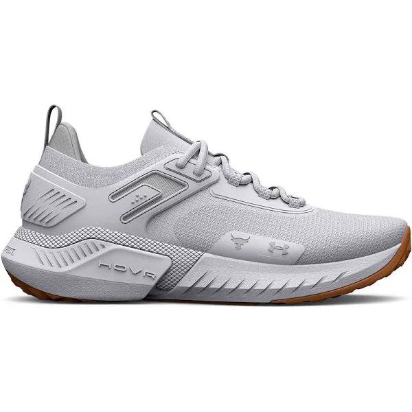 Under Armour Men's Project Rock 5 Training Shoes White 11