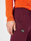 Under Armour Men's Rival Fleece Joggers (Dark Maroon/Onyx White) S