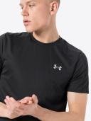 Under Armour Men's Speed Stride Short Sleeve T-Shirt - Black/Black/Reflective (Large)