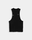 Under Armour Men's Sportstyle Left Chest Cut-Off Tank Black LG