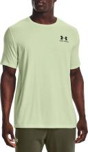 Under Armour Men's Sportstyle Left Chest Short Sleeve Shirt Green XXL