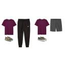 Under Armour Men's Sportstyle Left Chest Short Sleeve Shirt Purple SM