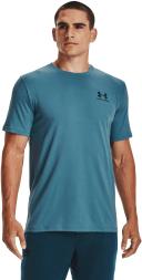 Under Armour Men's Sportstyle Left Chest Short Sleeve Shirt Purple XXL