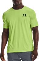 Under Armour Men's Sportstyle Left Chest Short Sleeve Shirt Purple XXL