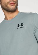 Under Armour Men's Sportstyle Left Chest Short Sleeve T-Shirt (Opal Green/Black)
