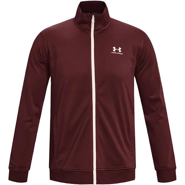 Under Armour Men's Sportstyle Tricot Jacket - M, Red