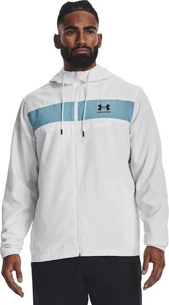 Under Armour Men's Sportstyle Windbreaker Jacket White XL