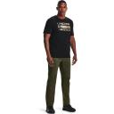 Under Armour Men's Stacked Logo Fill T-Shirt Black SM