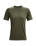 Under Armour Men's Tech 2.0 Short Sleeve Tee Novelty (Marine OD Green/White) S
