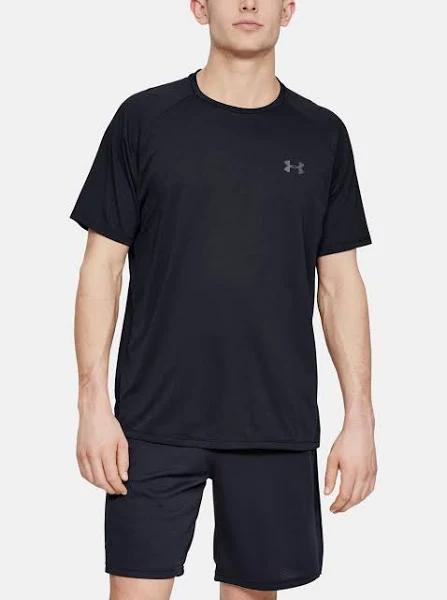 Under Armour Men's Tech 2.0 Textured Short Sleeve T-Shirt Black 3XL