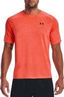 Under Armour Men's Tech 2.0 Tiger Short Sleeve Orange XXL