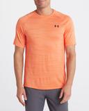 Under Armour Men's Tech 2.0 Tiger Short Sleeve Orange XXL