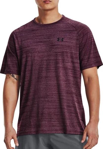 Under Armour Men's Tech 2.0 Tiger Short Sleeve Purple 3XL
