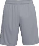 Under Armour Men's Tech Graphic Shorts (Concrete/Phoenix Fire) L
