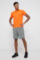 Under Armour Men's Tech Graphic Shorts (Concrete/Phoenix Fire) L