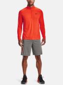 Under Armour Men's Tech Graphic Shorts (Concrete/Phoenix Fire) L