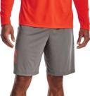Under Armour Men's Tech Graphic Shorts (Concrete/Phoenix Fire) L