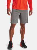 Under Armour Men's Tech Graphic Shorts (Concrete/Phoenix Fire) XXL