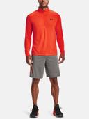 Under Armour Men's Tech Graphic Shorts (Concrete/Phoenix Fire) XXL