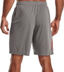 Under Armour Men's Tech Graphic Shorts (Concrete/Phoenix Fire) XXL