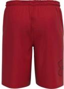 Under Armour Men's Tech Graphic Shorts - Red/Black (Medium)