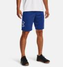 Under Armour Men's Tech Graphic Shorts (Tech Blue/White, Size XL)