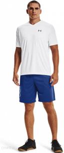 Under Armour Men's Tech Graphic Shorts (Tech Blue/White) XXL