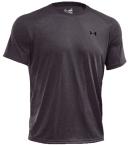 Under Armour Men's Tech Short Sleeve Shirt - Carbon Heather/Black